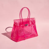 The Croc Jelly Bag - Hot Pink