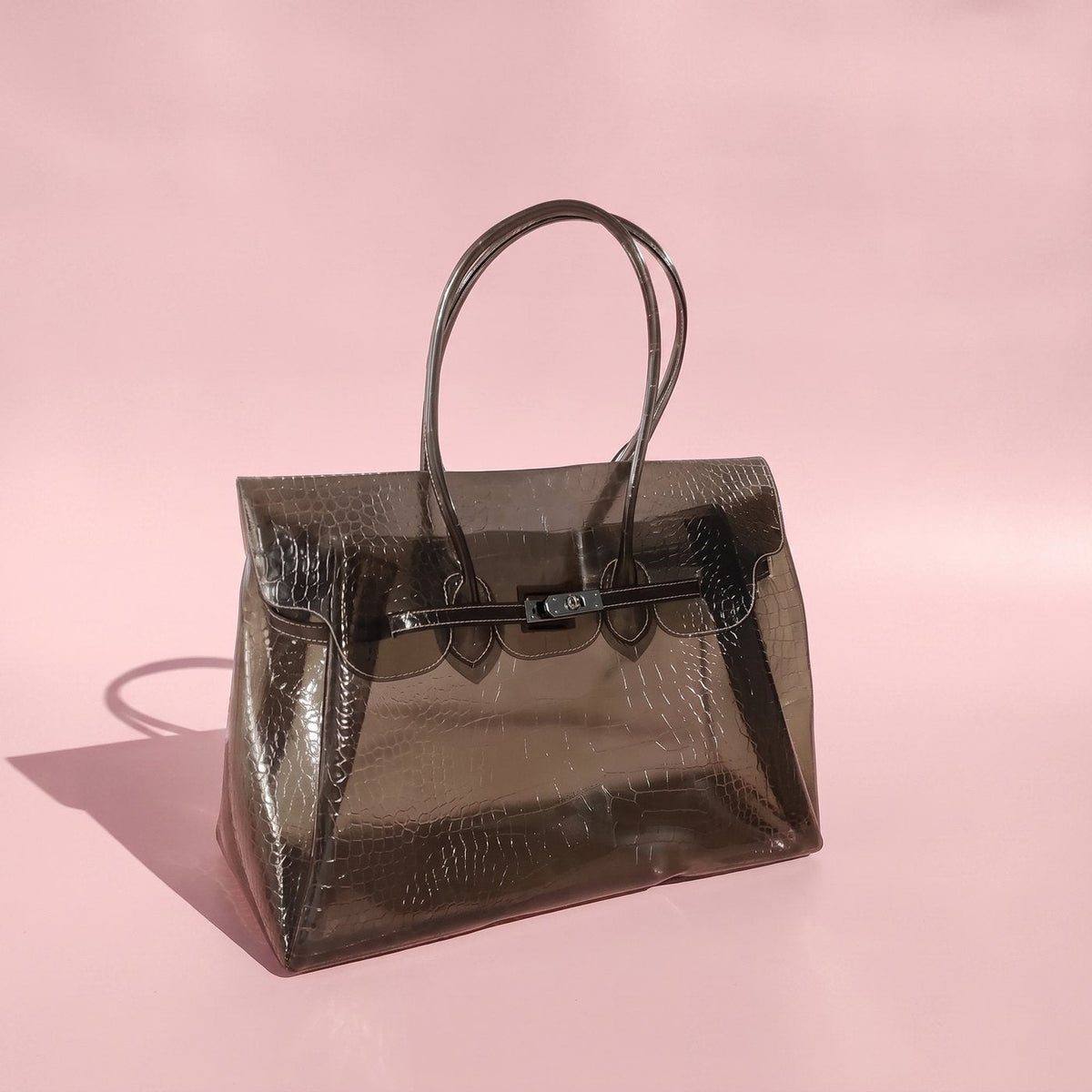 The Croc Jelly Bag - Chocolate Brown